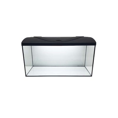 60x30x30 cm-es akvárium műanyag tetővel, világítással